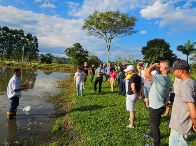 Curso de produção de tilápia oferecido pela Epagri